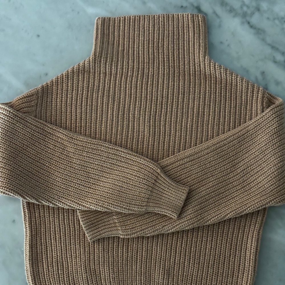 Aritzia Wilfred 100% Merino Wool Mock neck Turtleneck